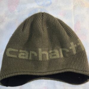 SOLD Carhartt Olive Green Youth Beanie #57